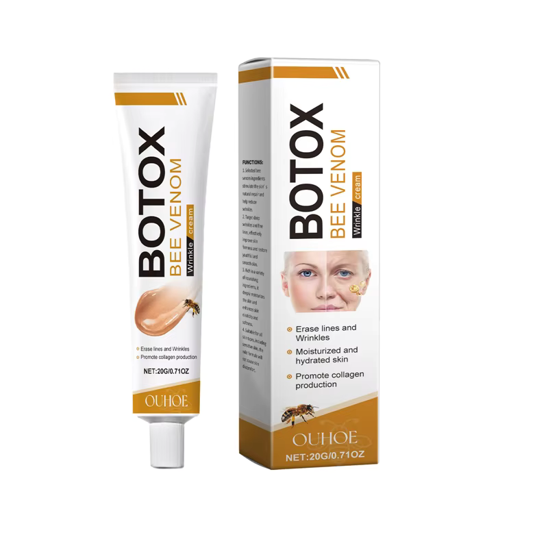 Cremă cu efect de Lifting Botx Anti-Îmbătrânire OUHOE cu Venin de Albine | Hidratare Intensivă