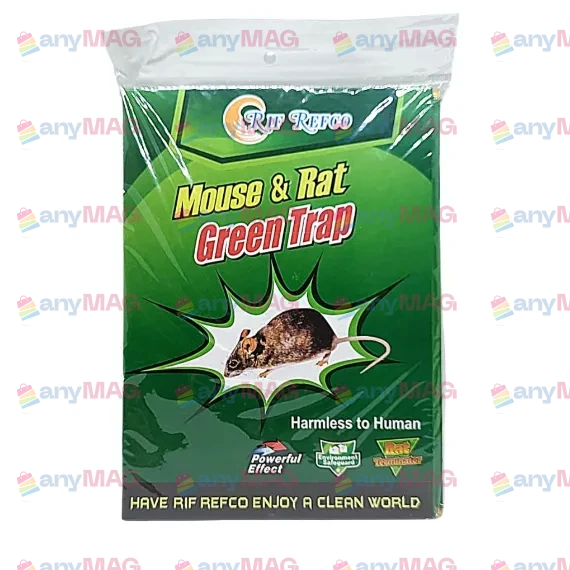 Set de 50 Capcane cu Lipici pentru Șoareci, Șobolani și Insecte, din Carton, Tip Carte, Adeziv Puternic, Fără Miros, Reutilizabile, pentru Exterior/Interior, Non-Toxice, Verde