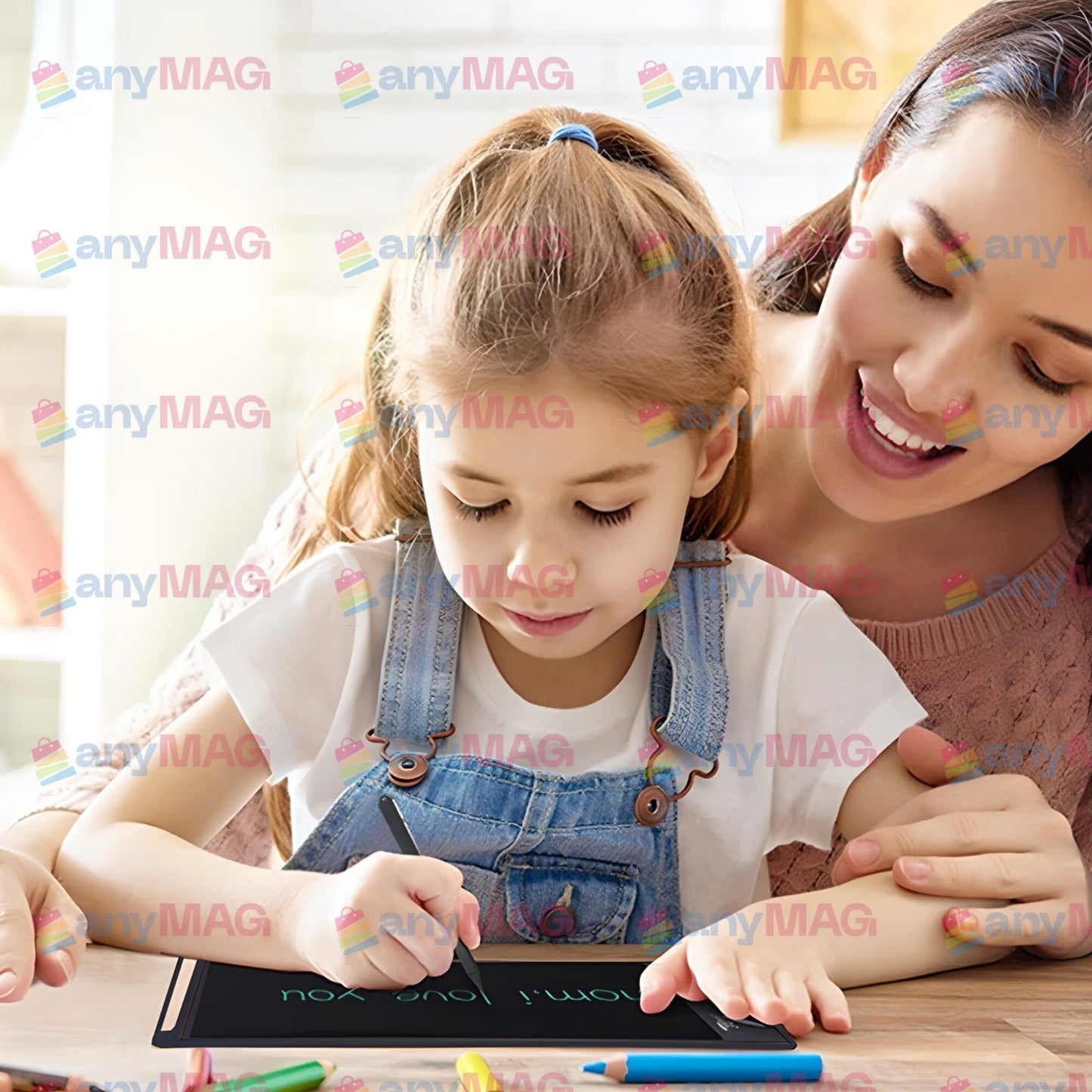 Tableta grafica cu ecran LCD, cu magnet si buton de stergere / 8.5 inch, + 2 ani