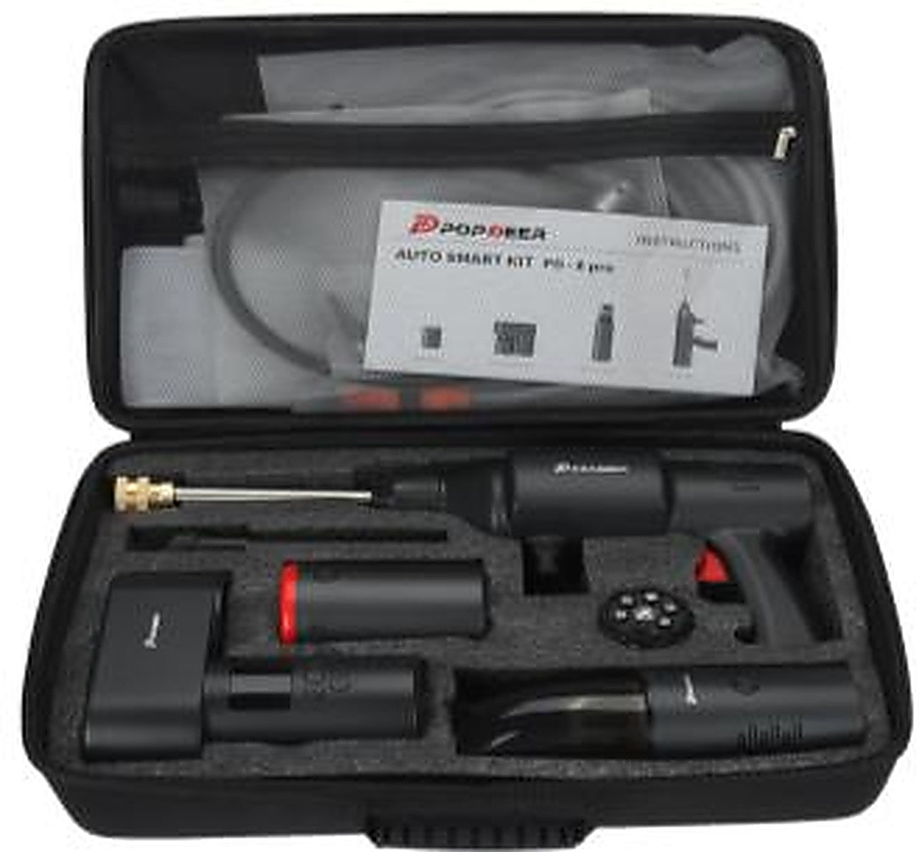 Pompa de Aer Wireless Multifuncțională 4 in 1 Pistol de Spălat Mașina, Aspirator, Încărcător Wireless ,