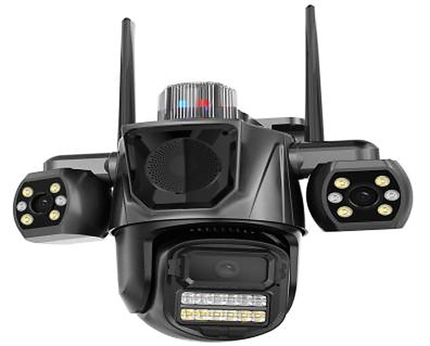 Aplicație Mobilă 360 View Cameră de Securitate Exterioară 3MP Wifi cu 3 Lentile