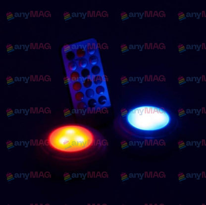 Set lampi led multicolor cu telecomanda  pentru dulap