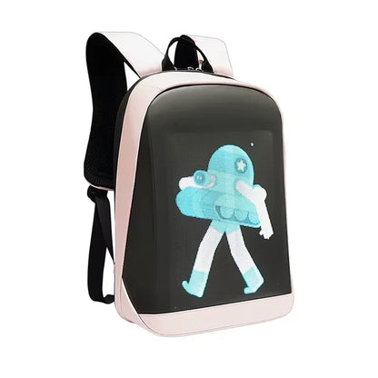 Rucsac Business cu Ecran LED Programabil – Design Modern pentru Travel și Utilizare Urbană