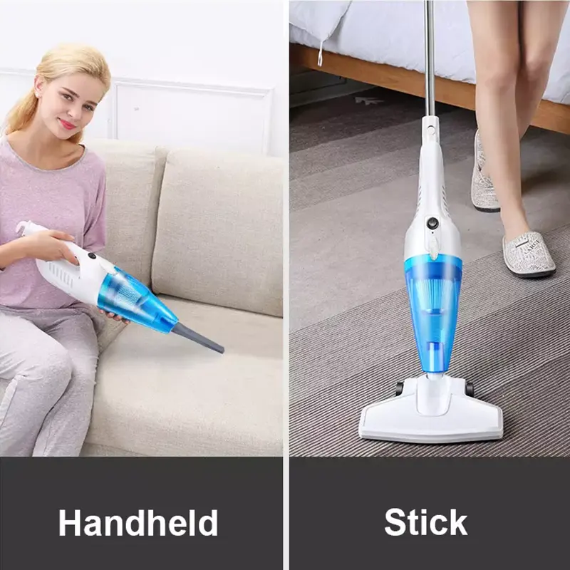 Aspirator Vertical 2 în 1 Portabil, 600W, cu Filtru HEPA și Cablu 4 m – Puternic, Compact, Ideal pentru Casă și Mașină