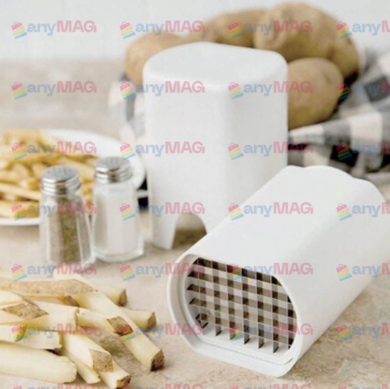 Feliator cartofi pai 13,5 cm, alb