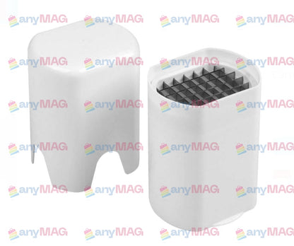 Feliator cartofi pai 13,5 cm, alb