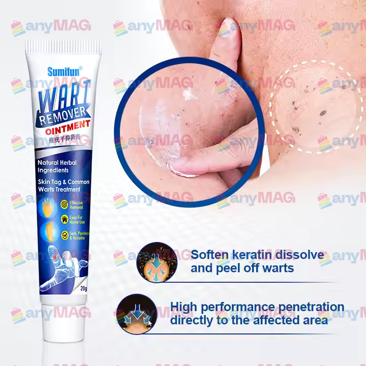 1 + 1 GRATIS Cremă Wart Pro pentru Negi și Papiloame  | Îndepărtare Naturală și Eficientă fără Durere
