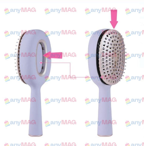 Perie de par Omnia cu Auto curatare - practica si eficienta