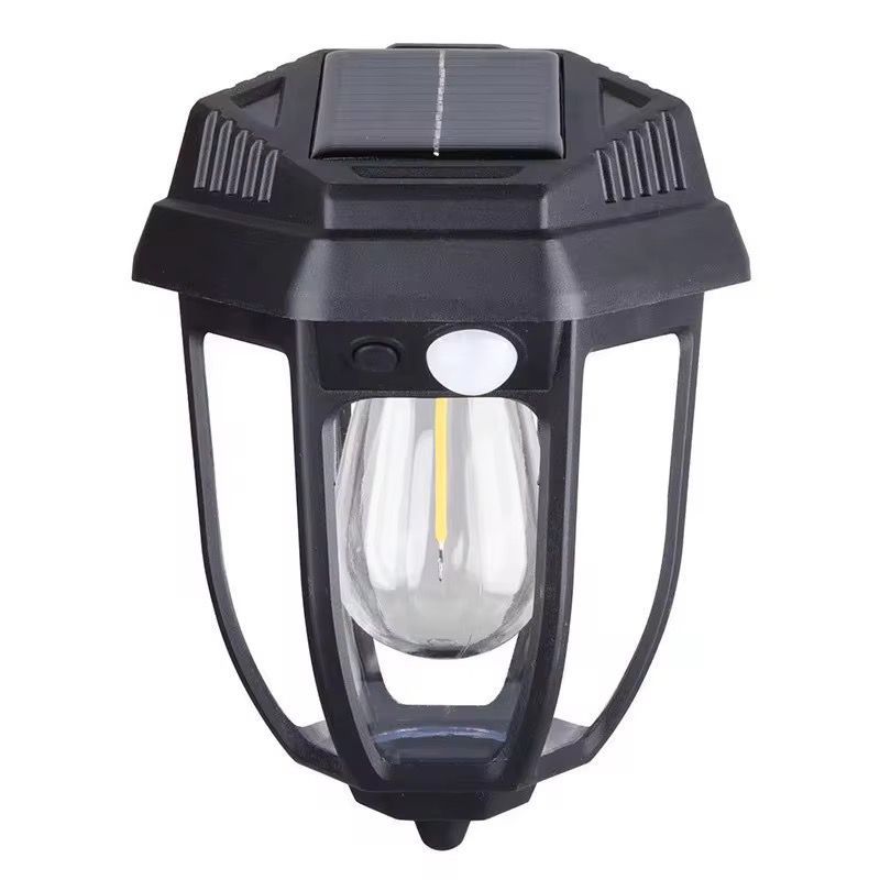 Lampă Solară 2-în-1 | 1+1 Stil Retro cu Țăruș pentru Grădină – Iluminare Decorativă Exterior