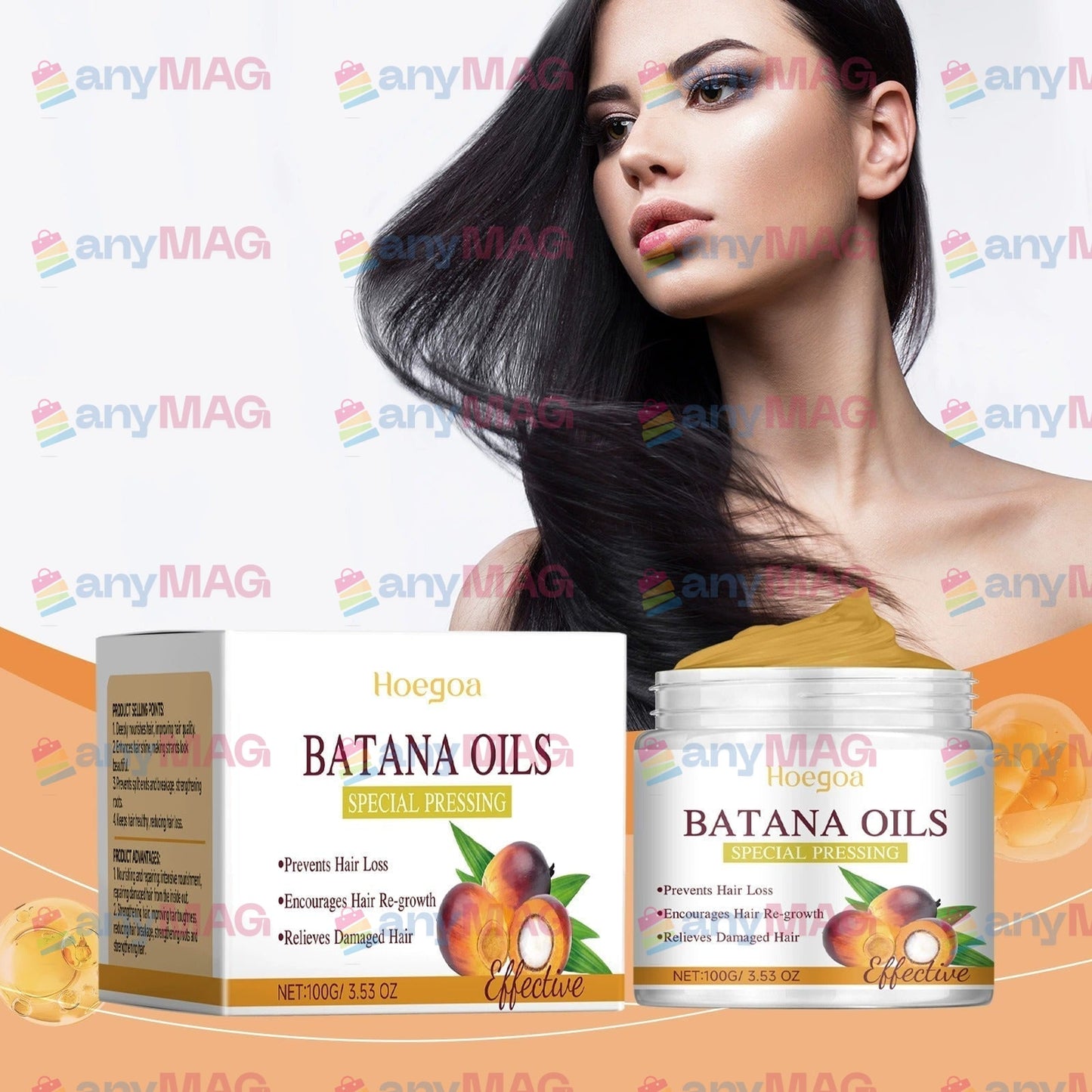 Ulei Premium de Batana Presat la Rece, Batana Oils, 100% Pur și Natural - Stop Caderea Parului și Regenerare Puternică