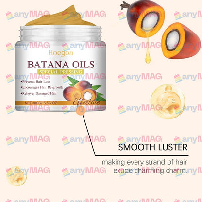 Ulei Premium de Batana Presat la Rece, Batana Oils, 100% Pur și Natural - Stop Caderea Parului și Regenerare Puternică