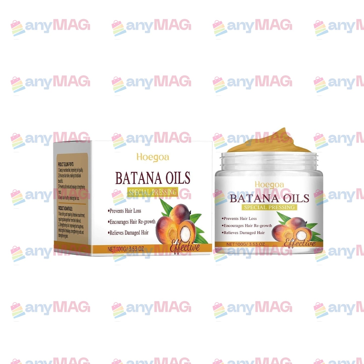 Ulei Premium de Batana Presat la Rece, Batana Oils, 100% Pur și Natural - Stop Caderea Parului și Regenerare Puternică
