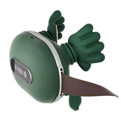 Aparat de Masaj Cervical 4D Shiatsu cu Încălzire Infraroșu – Wireless, 3 Intensități, Ergonomic pentru Gât, Umeri și Spate