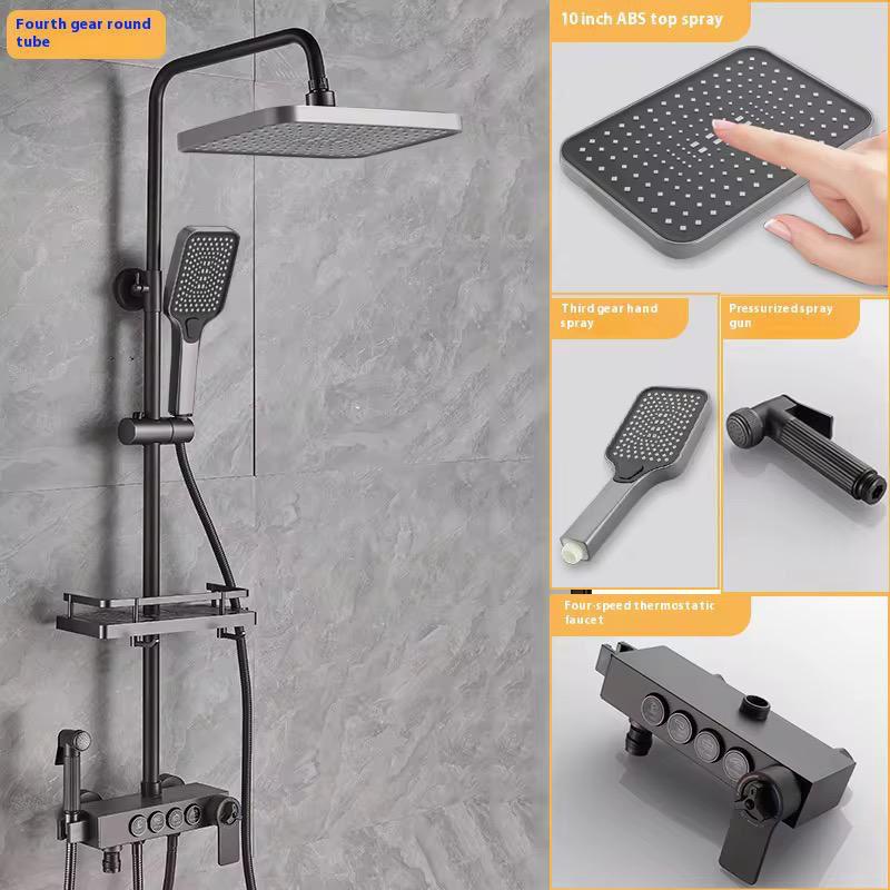 Sistem de Duș Premium Multifuncțional – Tehnologie cu Butoane „Piano”