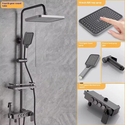 Sistem de Duș Premium Multifuncțional – Tehnologie cu Butoane „Piano”