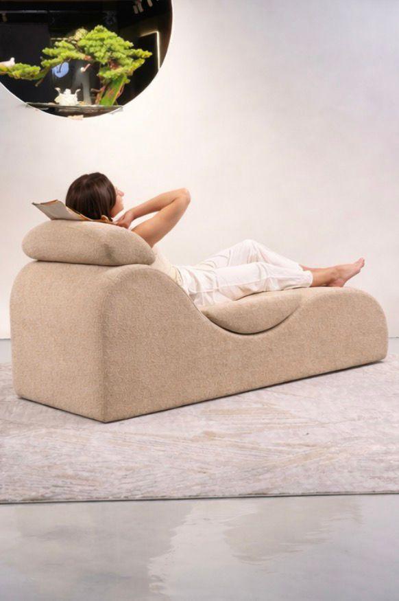 Fotoliu Ergonomic Relaxare S-Curve cu Perne de Suport, Design Modern, 153 x 46 x 82 cm