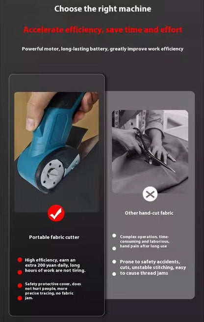 Tăietor Electric pentru Carton fără Fir, Lamă din Oțel Carbon, Tăiere până la 6 mm, Sistem de Siguranță, 430 g, Portocaliu