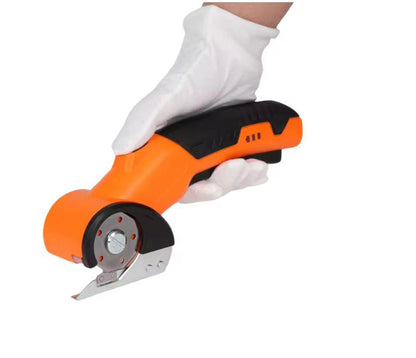 Tăietor Electric pentru Carton fără Fir, Lamă din Oțel Carbon, Tăiere până la 6 mm, Sistem de Siguranță, 430 g, Portocaliu
