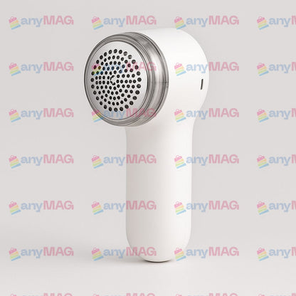 Aparat Electric pentru Îndepărtat Scamele cu Display, 6 Lame UltraSharp, Reîncărcabil – Alb & Bej + Cablu de Încărcare Inclus