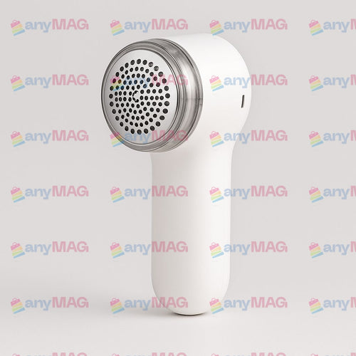 Aparat Electric pentru Îndepărtat Scamele cu Display, 6 Lame UltraSharp, Reîncărcabil – Alb & Bej + Cablu de Încărcare Inclus