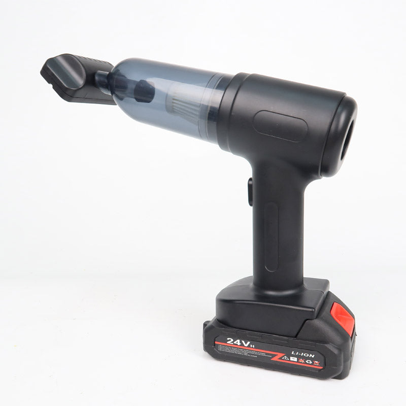 Aspirator auto fără fir 9 in 1, motor brushless, 2000mAh, portabil, USB reîncărcabil, 9 accesorii, recipient praf 150ml, negru