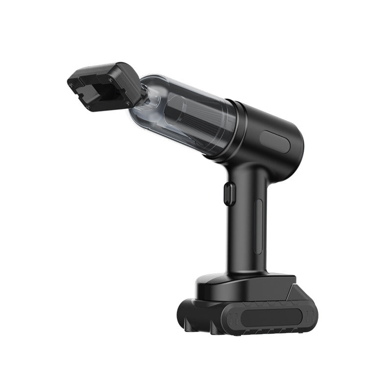 Aspirator auto fără fir 9 in 1, motor brushless, 2000mAh, portabil, USB reîncărcabil, 9 accesorii, recipient praf 150ml, negru