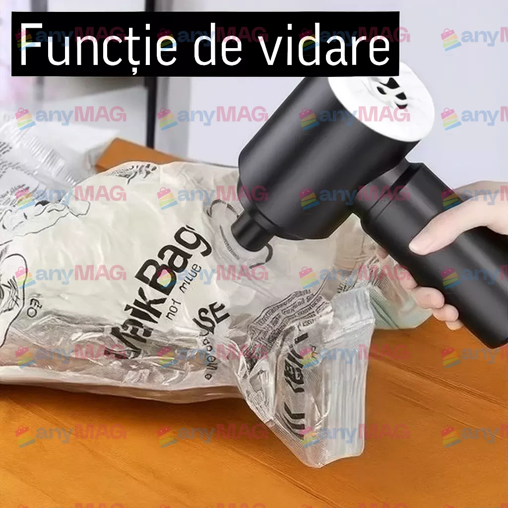 Aspirator Portabil 3 în 1 VACUUM CLEANER – Compact, Puternic și Ușor de Utilizat acasă sau în mașină
