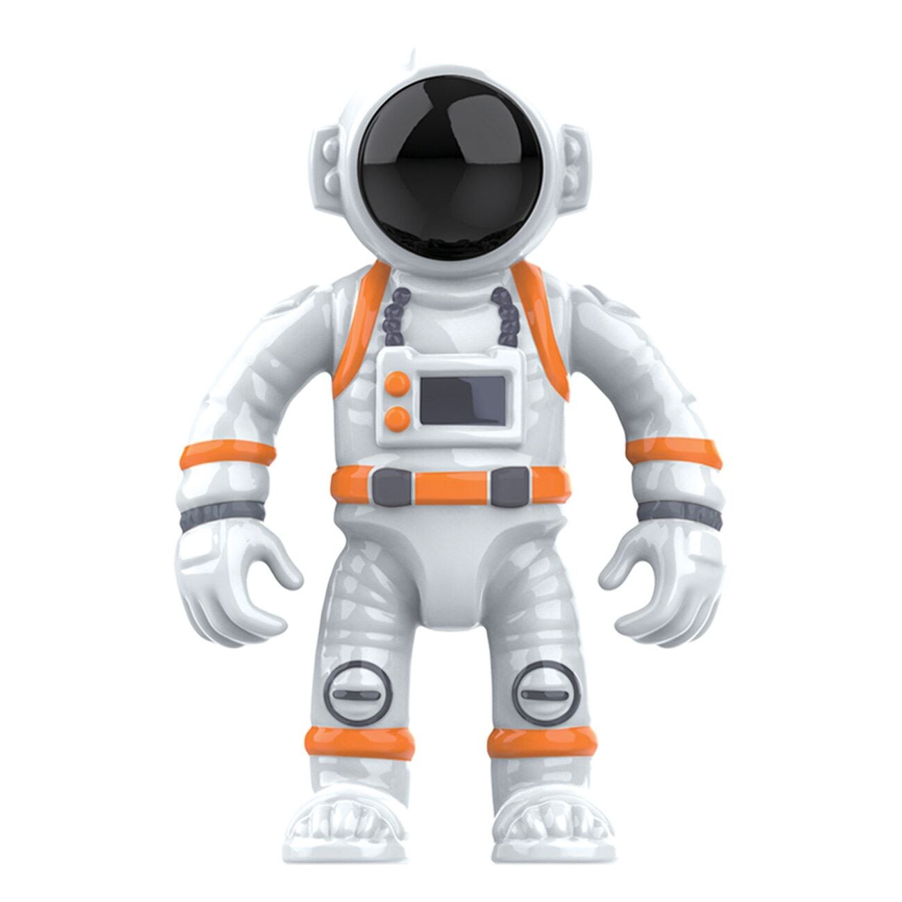 Pistă Auto Spațială pentru Copii 109 Piese – Circuit Flexibil cu Buclă 360°, Mașină cu Lumini, Astronaut și Stație Spațială | Joc DIY Creativ