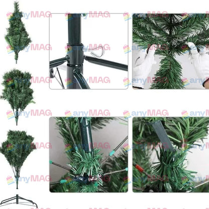 Brad Artificial Premium 1.80 m cu 45 Ornamente + Instalație LED 10 m Inclusă