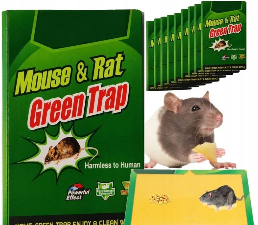 Set 30 Capcane cu Lipici pentru Șoareci și Insecte Tip Carte – Adeziv Puternic, Eficiență Ridicată
