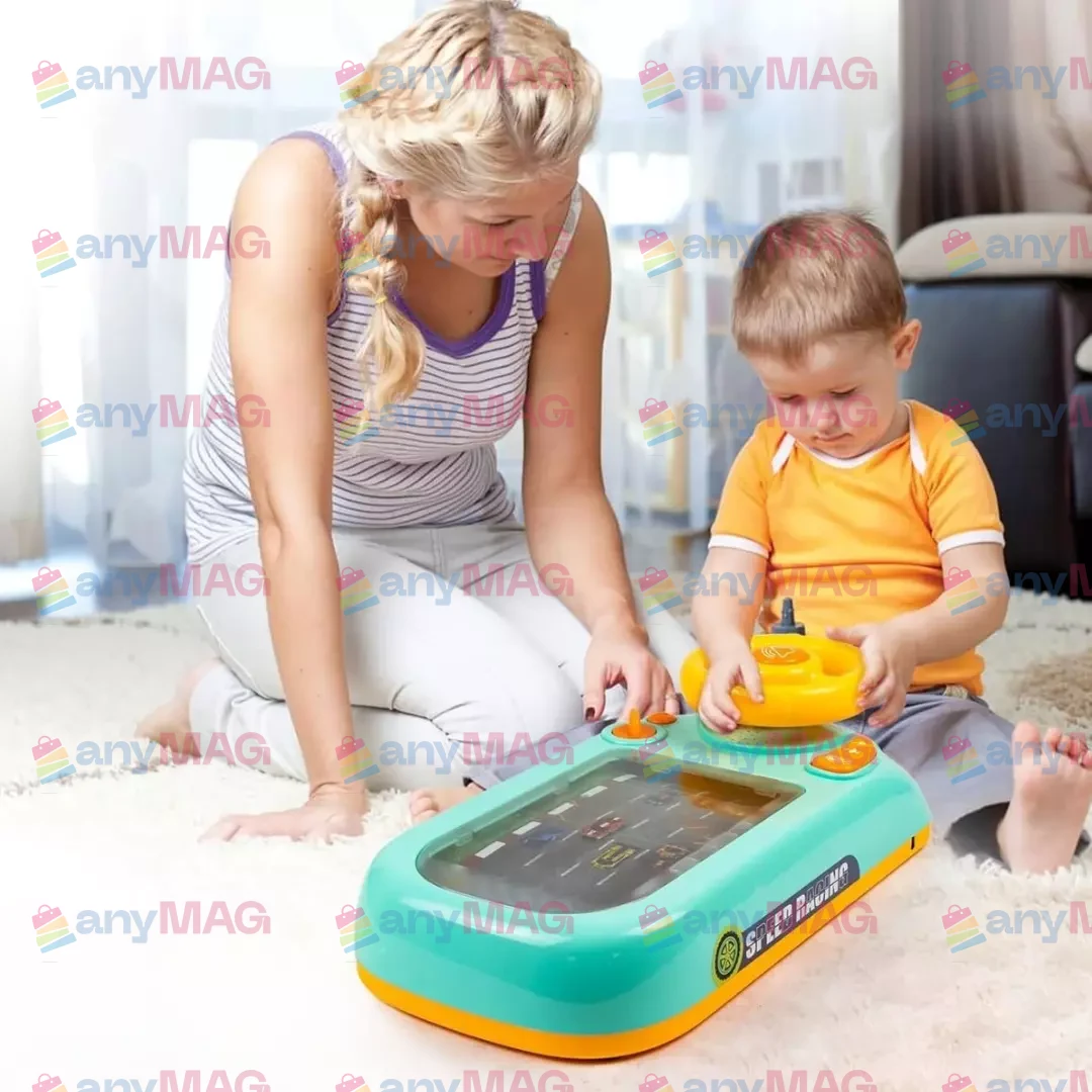 Jucărie Interactivă cu Volan BabyVrrooom – Experiență Realistă de Condus pentru Copii 3+