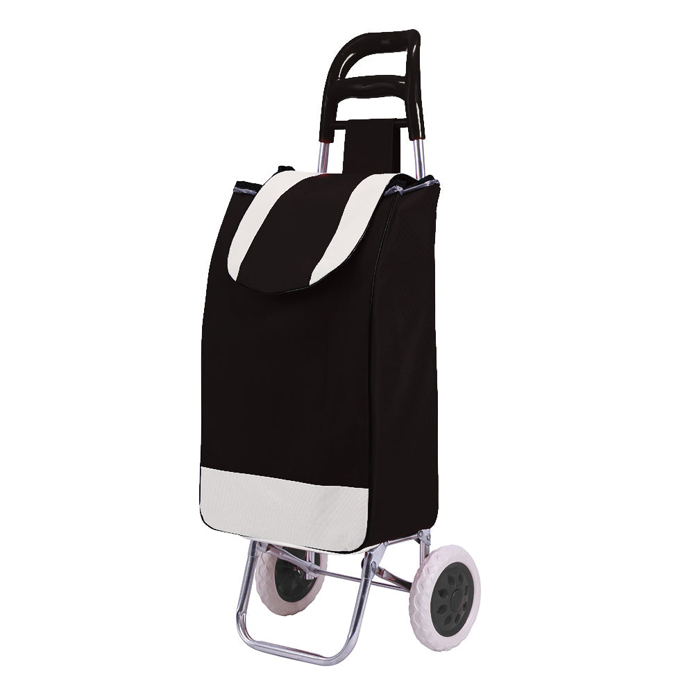 Cărucior de Piață Pliabil din Aluminiu, Ușor și Rezistent, Capacitate 20 kg, Mâner Ergonomic
