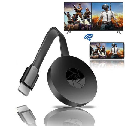Chromecast / Wireless Display HDMI 4K – Adaptor WiFi pentru Screen Mirroring Android, iPhone, iOS, Windows și TV