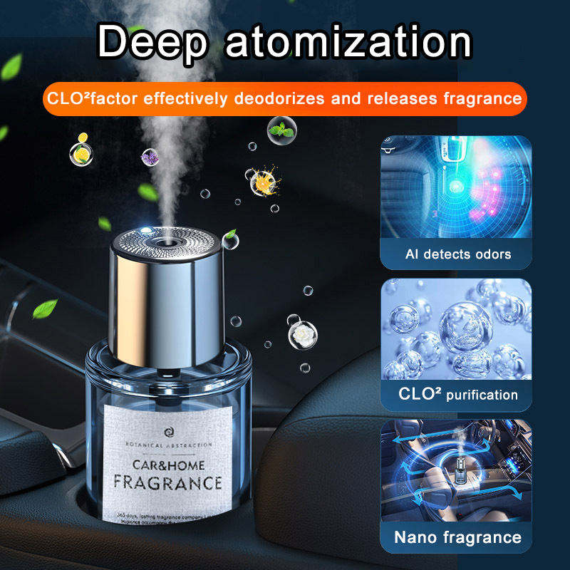 Difuzor Odorizant Auto si Camera 160ml cu Acumulator Reincarcabil USB 5V, 5 Moduri Pulverizare, Difuzor Uleiuri Esentiale Car & Home, Aromaterapie