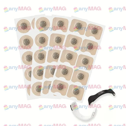 Rezerve Benzi Magnetice Dilatator Nazal – Set Pentru 15 Zile, Pachet 30 Plasturi | Respirație Ușoară, Somn Odihnitor, Anti-Sforăit & Anti-Congestie