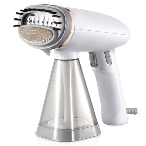 Aparat de Călcat Vertical cu Abur Portabil, Pliabil, 1100W, Rezervor 240 ml – Încălzire Rapidă și Design Compact