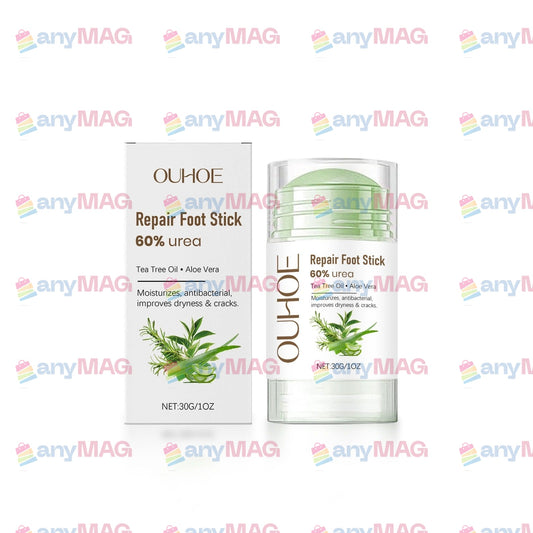 Stick crema pentru ingrijirea calcaielor crapate, uree 60%, pentru hidratare si reparare, Ouhoe 30g