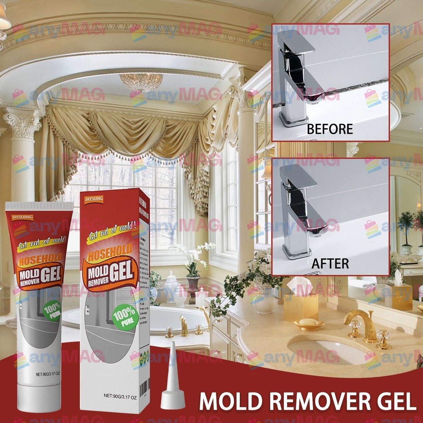 Gel pentru indepartarea mucegaiului, 90 gr