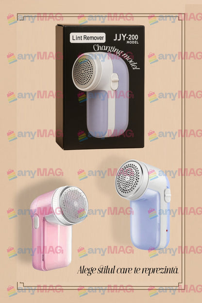 Aparat de îndepărtat scame portabil – Lint Remover electric pentru haine, călătorii