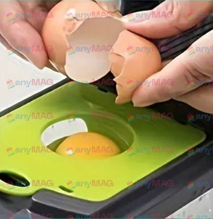 Răzătoare Multifuncțională 20 Piese - Pentru Legume și Fructe, Funcție de Caserolă, Lame din Oțel Inoxidabil, Mâner Protecție, Verde, Materiale Durabile, Non-Toxice