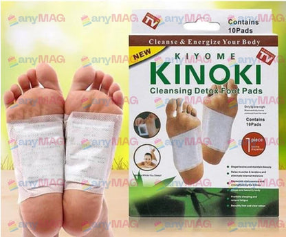 Pachet 20 plasturi Kinoki + 20 plasturi vegetali - 2 soluții naturale