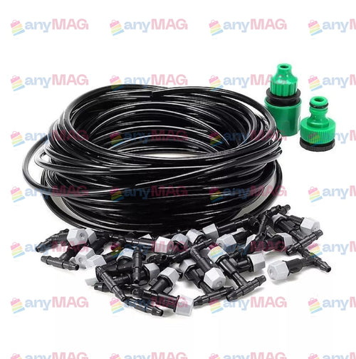 Kit Răcire Terasă cu Pulverizare de Apă Tip Ceață – 20 m