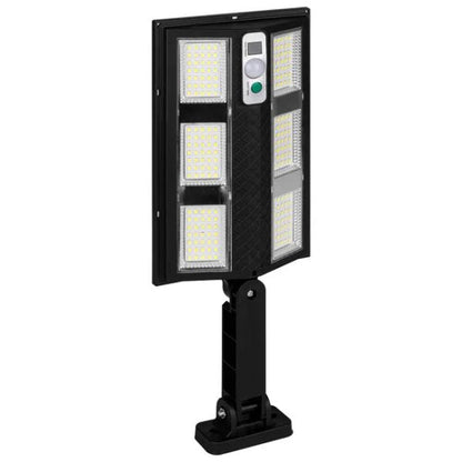 Lampă Solară Stradală LED Exterior 50W – 230 LED Next Gen, Senzor Mișcare, Telecomandă, IP66, Iluminat Inteligent