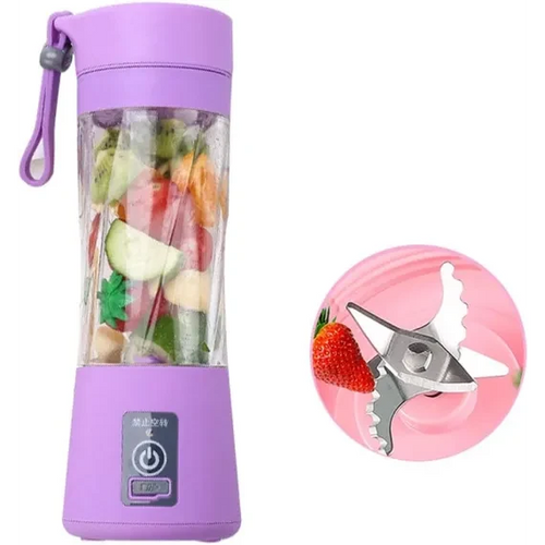 Mini Blender Portabil - Conectat prin USB, Electric, pentru Prepararea de Sucuri, Stil de Viață Sănătos, Verde, Materiale Durabile, Non-Toxic
