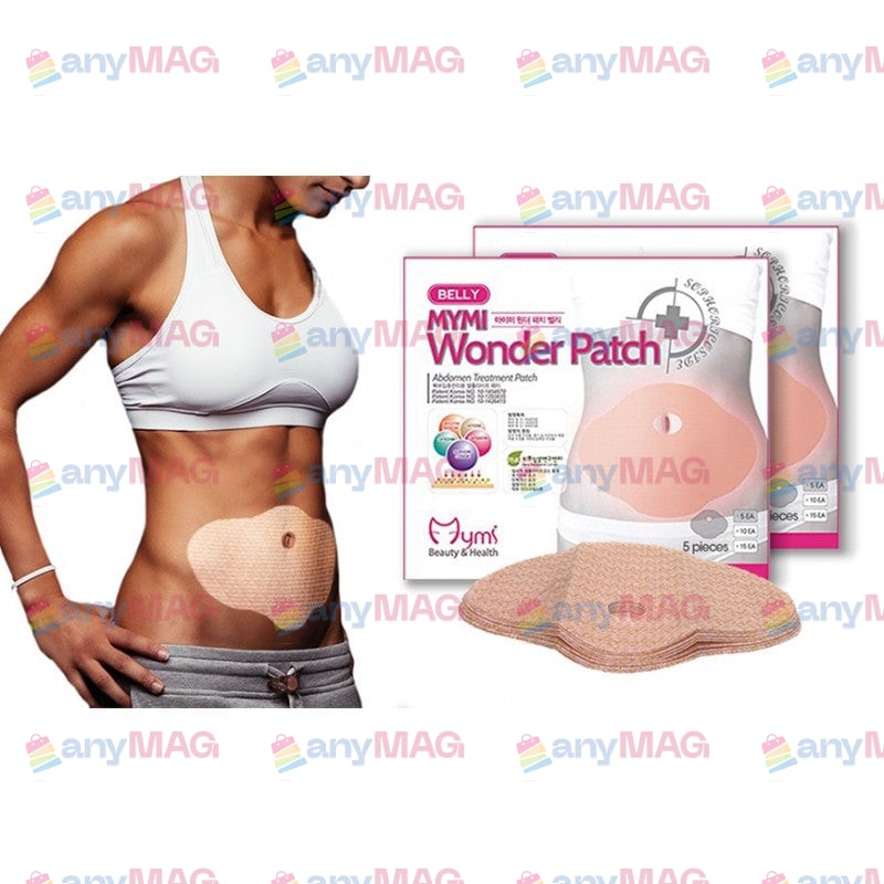 Plasturi pentru Slăbit Mymi Wonder Patch – Pierdere în Greutate Rapidă și Eficientă (Pachet 5 plasturi)