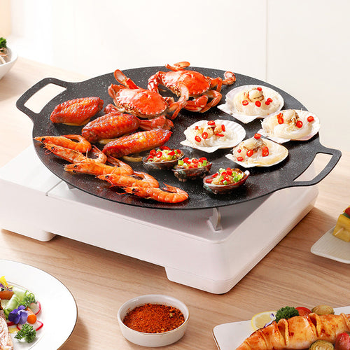 Plită Japoneză Antiaderentă, 36 cm – Profesională, Universală pentru Bucătării Casnice și Restaurante