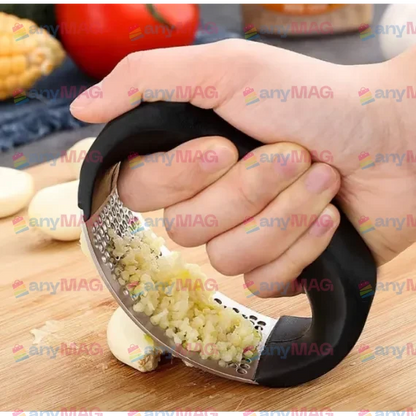 Presa Manuală pentru Usturoi 2 în 1 din Oțel Inoxidabil – Eficiență și Durabilitate