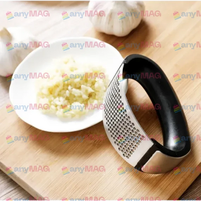 Presa Manuală pentru Usturoi 2 în 1 din Oțel Inoxidabil – Eficiență și Durabilitate