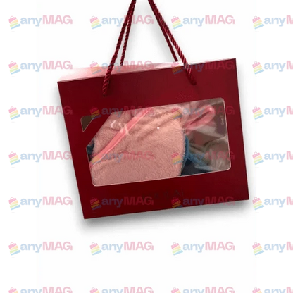 Set 3x Prosop Mic de Față cu Iepuraș - Diverse Culori, 16cm, de Calitate, Non-Toxic