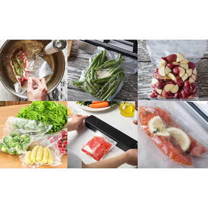 Set 100 Pungi de Vidat Premium 20x30 cm – Universale, Fără BPA, Rezistente, Compatibile cu Toate Aparatele